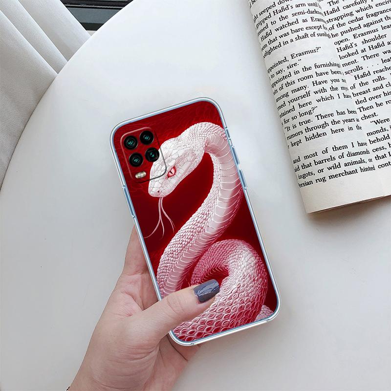 BH15 Cobra Snake Transparent Phone Case for Motorola Moto G40 G04 G05 One Ace Action Fusion + Plus Hyper Macro Vision Zoom