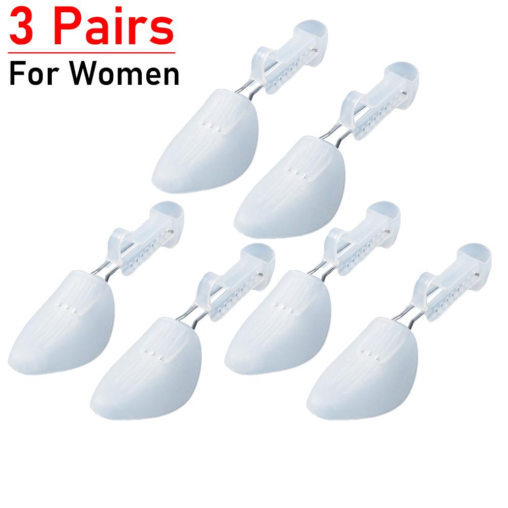 1-5Pair Plastic Shoe Stretcher for Men Women Leather Shoes Adjustable Portable Shoe Tree Stretcher Boots Rack Anti-deformation
