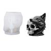 Craft Candle Casting Mould Fantasy Animal Relief Candle Mould, Flexible Body for Soap Base Gypsum Ornament and Resin Casting