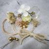 [Lomeri] Artificial Flower Hair Ornament for Coming-of-Age Ceremony, Graduation Ceremony, Furisode Kimono, Wedding, and Traditional Japanese Attire