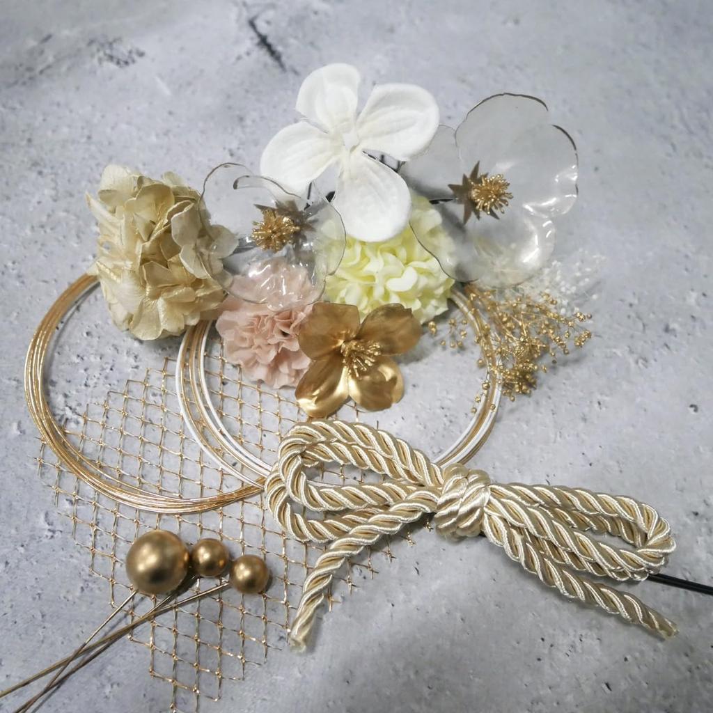 [Lomeri] Artificial Flower Hair Ornament for Coming-of-Age Ceremony, Graduation Ceremony, Furisode Kimono, Wedding, and Traditional Japanese Attire