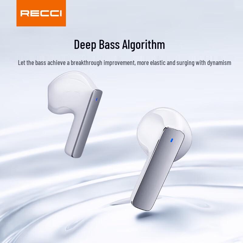Recci Half-In-Ear Bluetooth Earbuds