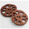 Wooden Lotus Root Water Coaster Household Coaster Wooden Coaster Dining Table Anti-scalding Heat Insulation Pad Solid Wood Lotus