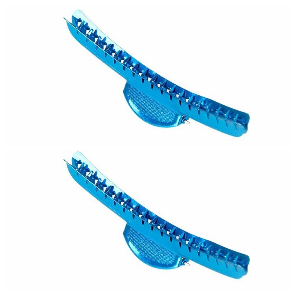 6pcs Hair Clips Clamps Aluminum Tip Finger Hairclips