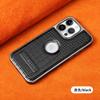 Case For iPhone 16 15 14 13 12 11 Air Pro Max 16e Crocodile Pattern Leather Magsafe Wireless Charging Metal Kickstand Cover