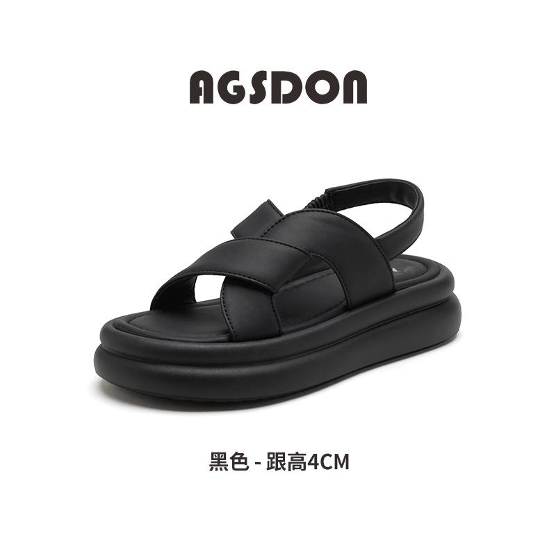 Strictly Selected Augustine Sandals Women's New Summer Wear In 2025 Sports and Leisure Soft-soled Women's Platform Slippers