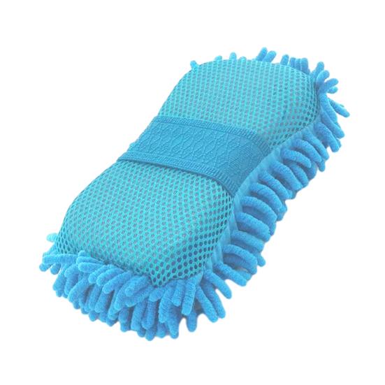 Kadife Araç Yıkama Süngeri Tüy Bırakmaz Tekrar Kullanılabilir Ovucu Çizmez Emici Araç Temizleme Süngeri Otomobil Detaylandırma Motosiklet Karavan Boya Yüzeyi İçin