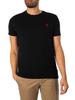 RALPH LAUREN T-T-shirt noir slim-fit
