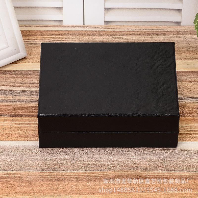 Stilvoller quadratischer Kartenhalter mit Net Red Lesezeichen Geschenkbox