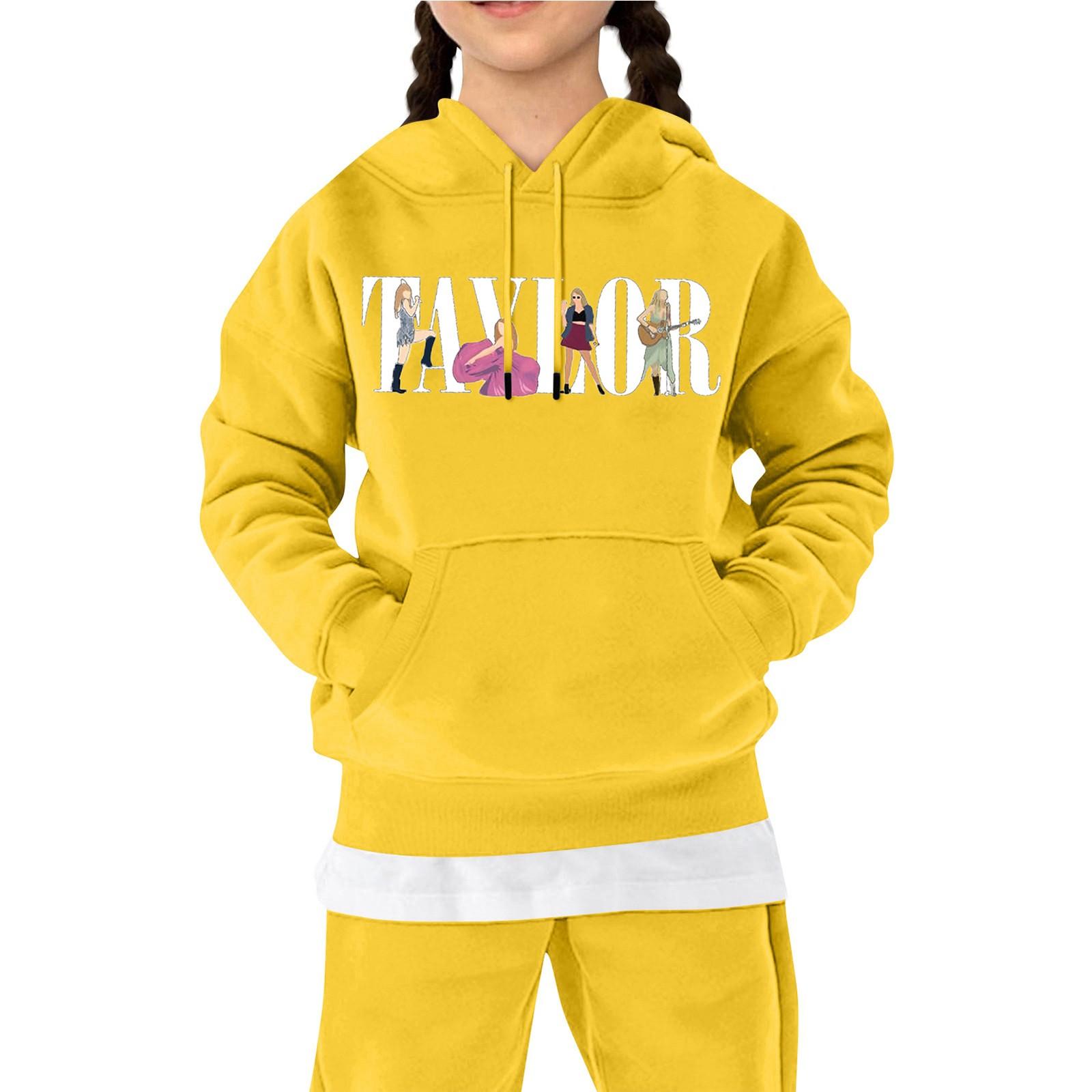 

Детская толстовка с капюшоном и градиентным принтом, с длинными рукавами, свободные женские толстовки, толстовки 160 жёлтый