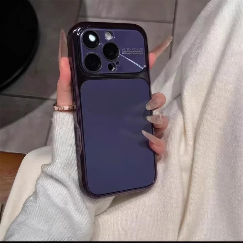 iPhone 14-17 Pro Electroplated Aurora Phone Case (Compatible with Large Windows)