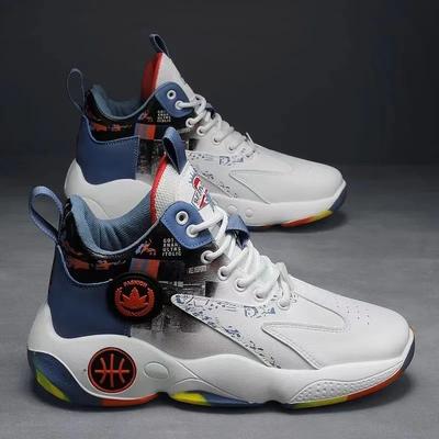 Sneakers da Uomo Scarpe da Basket Alte da Uomo Scarpe Casual alla Moda Resistenti all'Usura Scarpe con Zeppa Traspiranti Antiscivolo Scarpe da Corsa