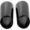 Motorcycle Gloss Black Fork Boot Slider Covers For Harley Touring Electra Street Glide Ultra Limited & Tri Glide 2014-2023