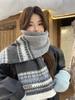 Women Soft Sweet Jacquard Knitted Scarf Headscarf Ladies Casual Warm Scarve Mujer Wrap Shawl New Winter Student Young Girl