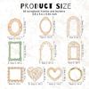 Good-60Pcs Scrapbook Cutouts Paper Lace Vintage Scrapbooking Supplies Scrapbooking Lace Frames & Borders