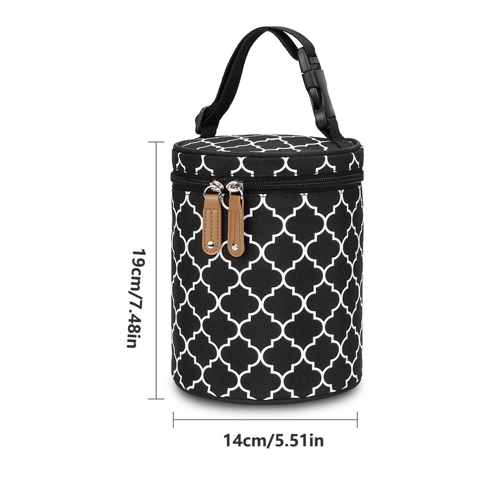 Thermal Insulation Stroller Hanging Bag Hanging Design Large Capacity Insulated Breastmilk Cooler Bag Travel Carrier Waterproof