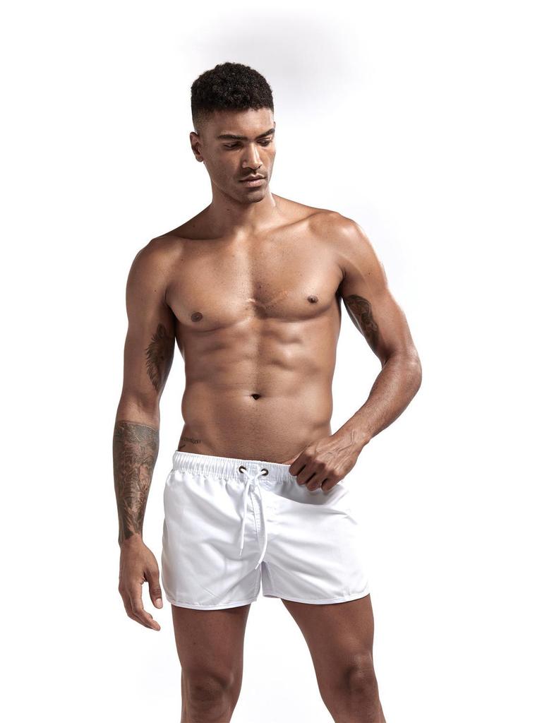 Men's Quick-Dry Multi-Color Beach Shorts: Summer Fashion Four-Point Sport Polyester Pants