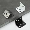 10PCS L-Shaped Corner Brackets Wall Mount Shelf Bracket Right Angle Bracket Furniture Hardware Drawer Support Shelf Bracket