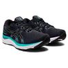Asics Gel Cumulus 24 Black Teal Women Sneakers Pure-Silver 1012B206-003