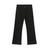 | cleanfit basic thin and slightly pulled solid color floor pants simple jeans tide