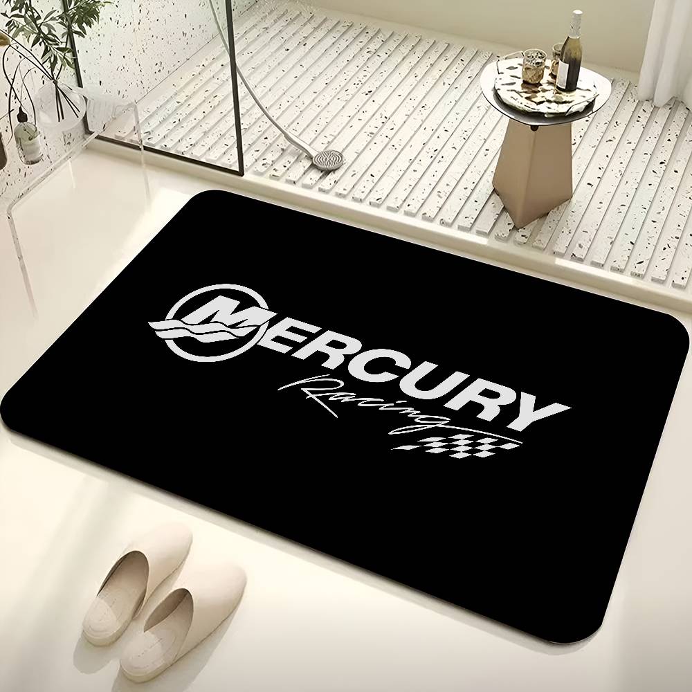 Tappetino M-Mercury Racing Retro Scelta Multipla Tappeto Soggiorno Cucina Antiscivolo Decorazione Moderna per la Casa