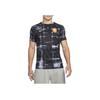 Nike Netherlands National Team Soccer Training Short Sleeve Shirt Men Tops Black DM9550-010
