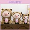 Capybara Transformation Pig Plush Toy Water Crystal Soft For Kids