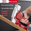 Manual Staple Gun & Brad Nailer for Woodworking, Decoration, Wardrobe, Picture Frames, and Furniture.