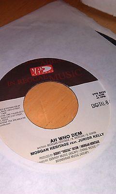 

7inch Record MORGAN HERITAGE, JUNIOR KELLY / MOR - Ah Who Dem / Anti-War Song (Someone VP8855 VP Records Jamaica Reggae, Ska & Dub Used