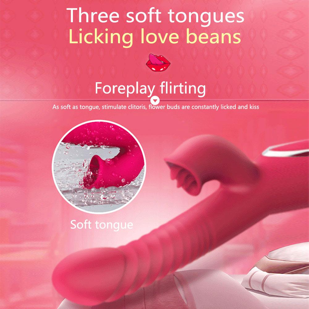 Heating Rabbit Vibrator for Adult G Spot Vagina Clitoris Stimulator Masturbator Dildo Vibrator Sex Toys for Couple Adult Sex Product