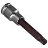 M10 Spline Bit Socket CR-V Sockets Triple Square Bit Extension Rod Industrial Use
