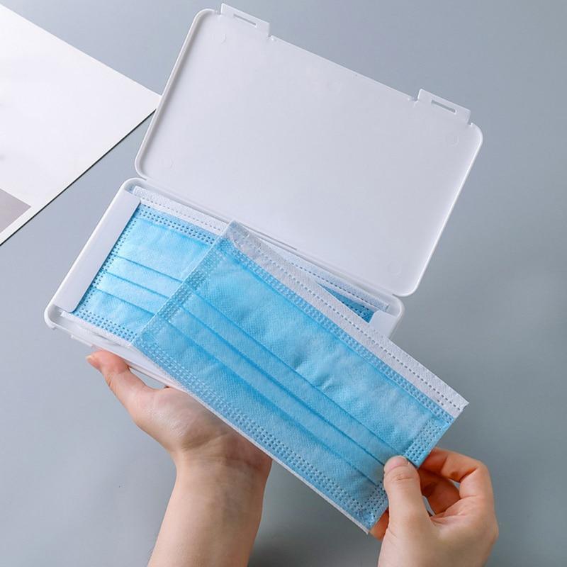 Buy Mask Case Moisture-proof Box Go Out Portable Dustproof Storage ...