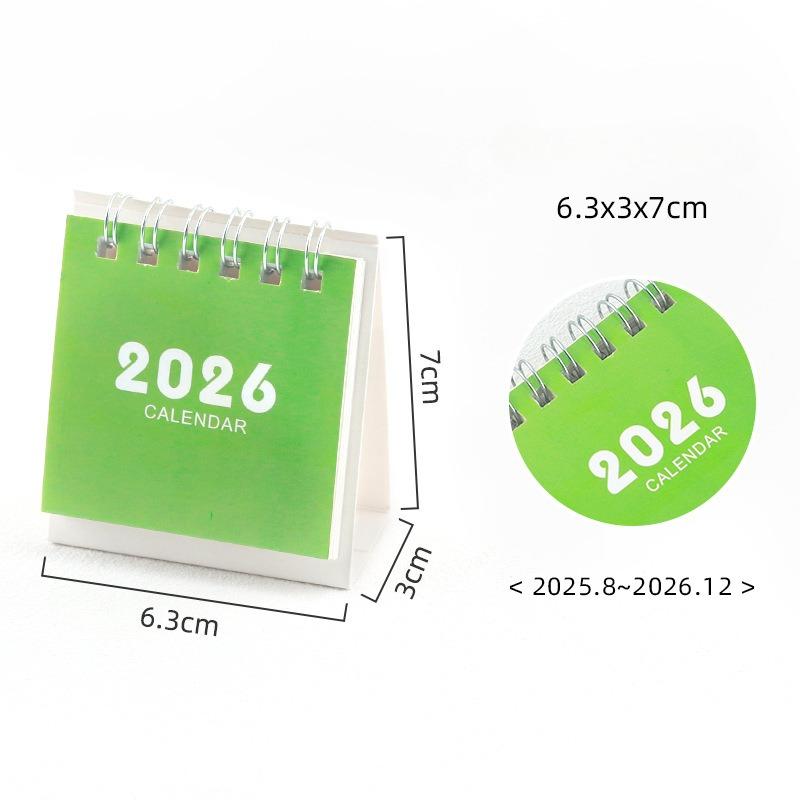 

Календар 2026/2025/2024 Простий Міні Настільний Календар Каваї Список Справ Щоденний Розклад Настільний Планувальник Домашній Офіс Канцелярське Приладдя 6.3*7cm