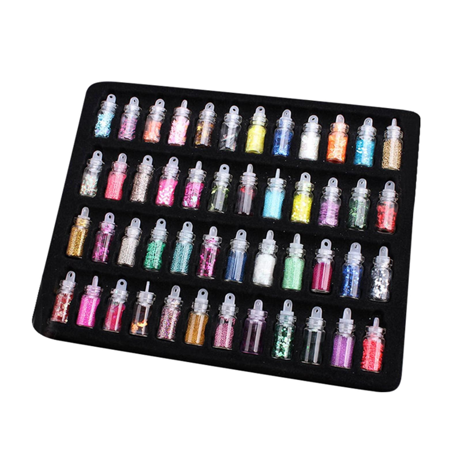 

Набор ювелирных изделий, порошок для ногтей, блестящая пудра, маленький стальной шарик, пентаграмма, смешанные аксессуары «сделай сам» One Size