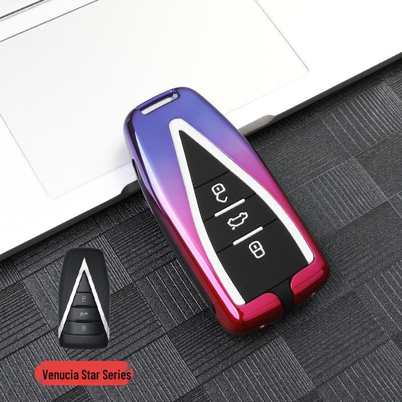 Venucia Star & Big V 2020/21 Car Key Case with High-End Shell Buckle