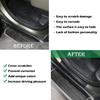 PIUGILH Door Sill Guards Cover Compatible with Land Rover Defender 110 2020-2023, ABS Door Entry Guards Protector Cover