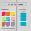 Custom Waterproof Multi-Color Thermal Paper Label: Oil-Proof, Self-Adhesive & Barcode-Ready