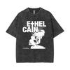 T-shirt Vintage Lavata Ethel Cain If You Love Me Keep It To Yourself Uomo Donna Hip Hop Moda Gotica Manica Corta T-shirt Top