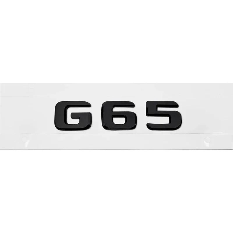 CXGSL1 ABS Car Body Letters Emblem Rear Trunk Sticker Badge for Mercedes Benz G36 G63 G65 G200 G230 G300 G350 G500 G550 G Class