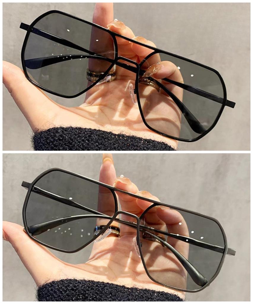 Polarized Sunglasses Men's Fishing Color-changing Sunglasses Day Night Dual-use Smart Pochromic