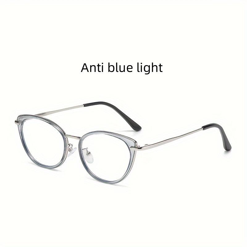 Trendy Blue Light Blocking Glasses Stylish Round Square Frame Designer Eyewear For Office Study Night Driving Filter Glasses