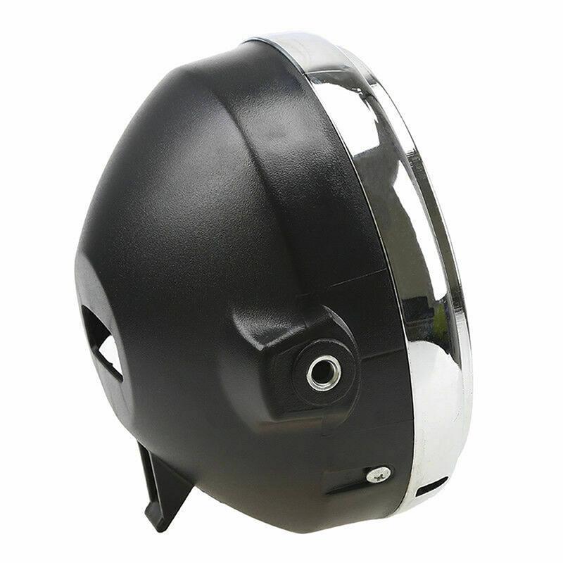 Universal 12V Motorcycle Headlight H4 Halogen Hernia Lamp For Cb400 Cb500 Cb900