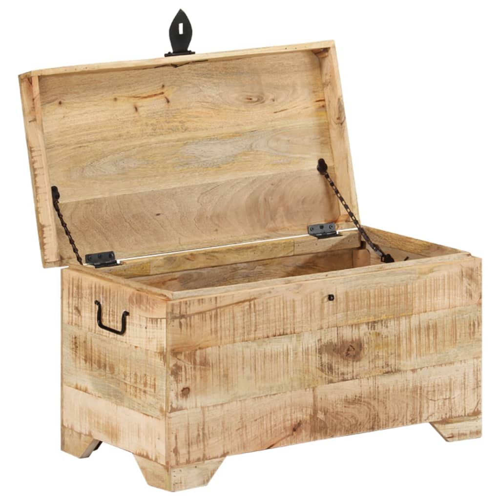 Vidaxl Solid Raw Mango Wood Chest