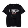 Vintage Washed Anime Print Men’s Harajuku T-Shirt