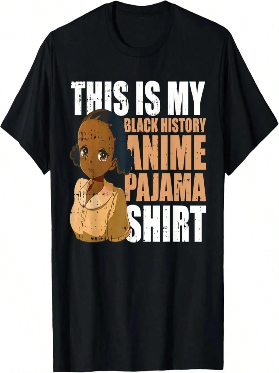 This Is My Anime Pajama Shirt   Month Color Men T-Shirt S