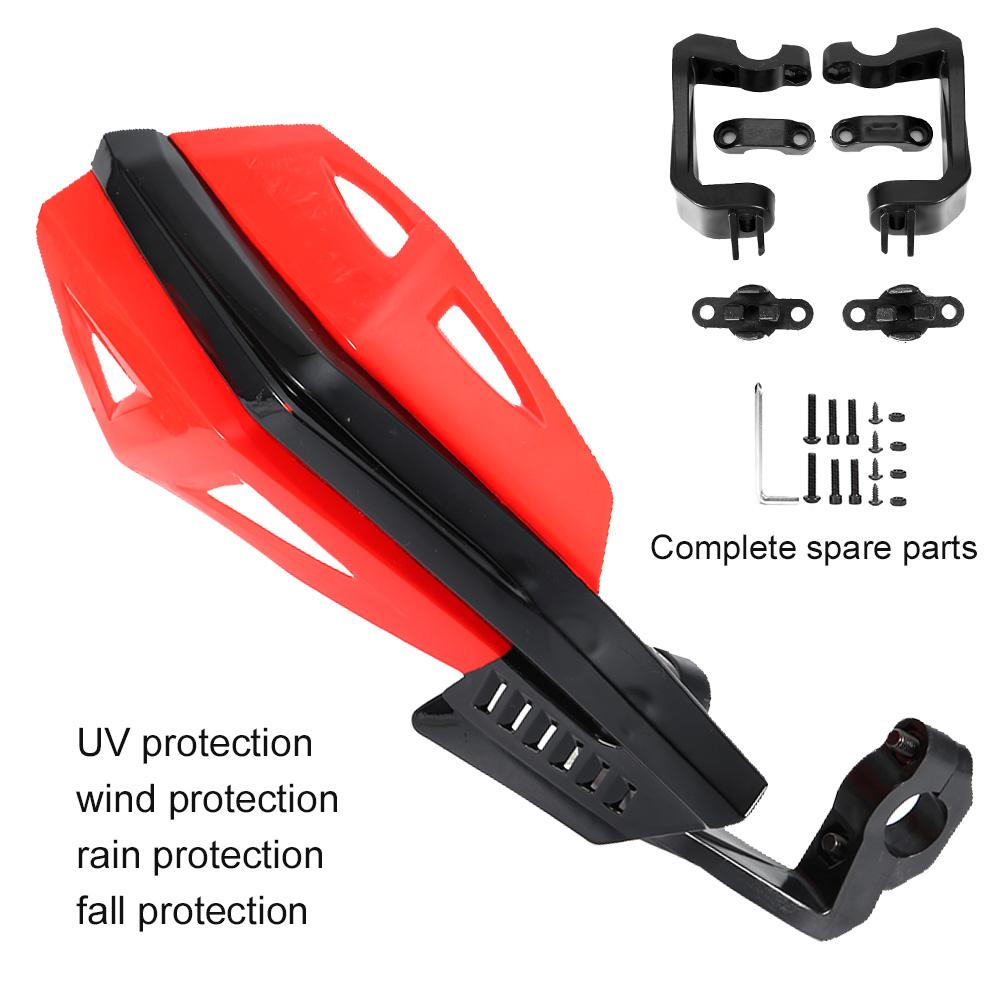 Motorcycle Hand Guard 7 8in 22mm ABS Fall Resistant Protector Universal for Motorcycle Electric Bike Scooter