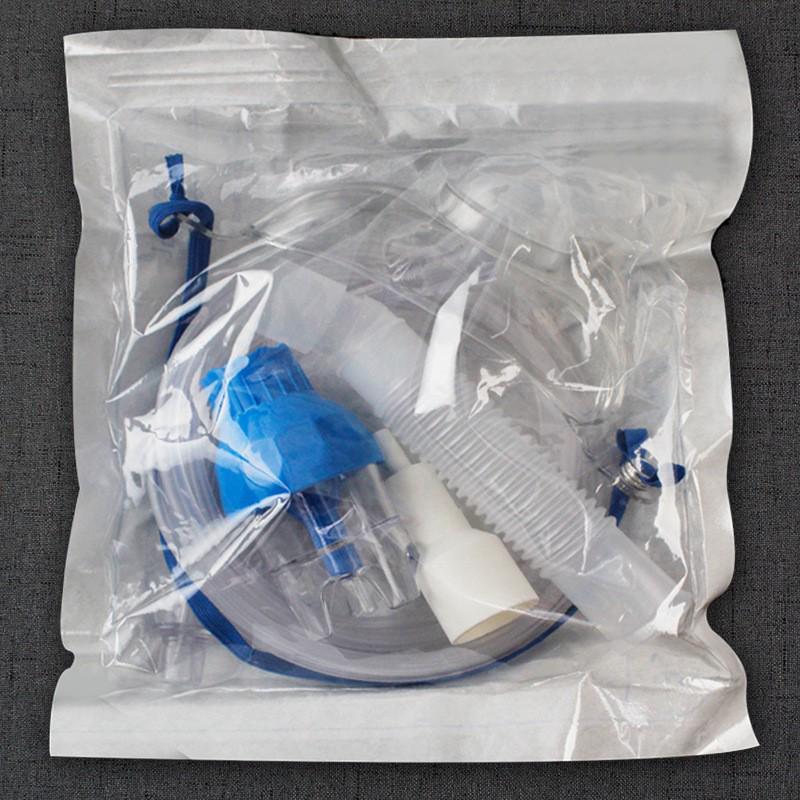 Tracheostomy Nebulizer Mask with Oxygen Therapy and Humidifier, Larynx Filter, Artificial Nose.