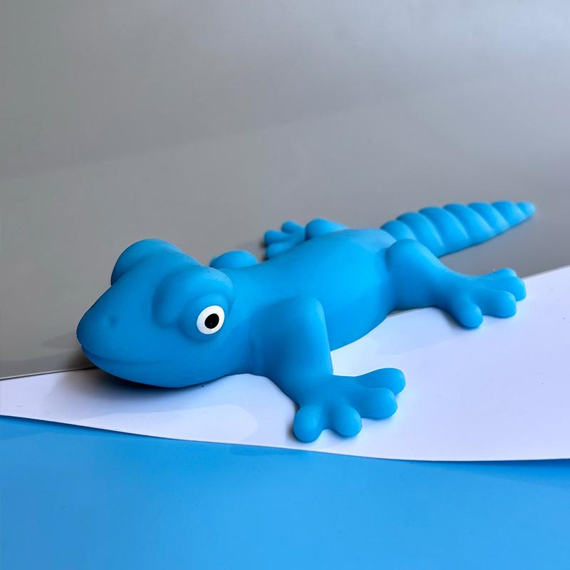 

1Pcs Simulation Lizard Colorful Squishy Toys Cartoon Tpr Stretchy Lizard Toy Soft Stress Relief Squeeze Fidget Toy For Children