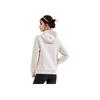 Anta Training Series Solid Color Zip-Up Hooded Comfortable Breathable Versatile Jacket Women jackets Triumphant-Gray 162517707S-2