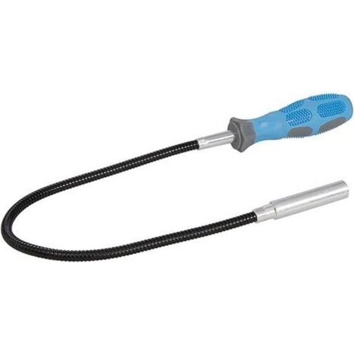 SILVERLINE Outil magnétique flexible de ramassage - Bleu